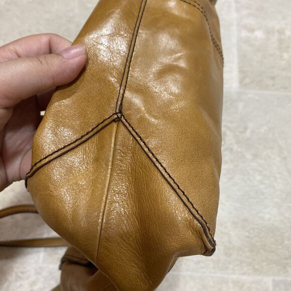 Hobo Shoulder Purse Friar Brown Distress Leather Sophisticated office - Picture 8 of 16